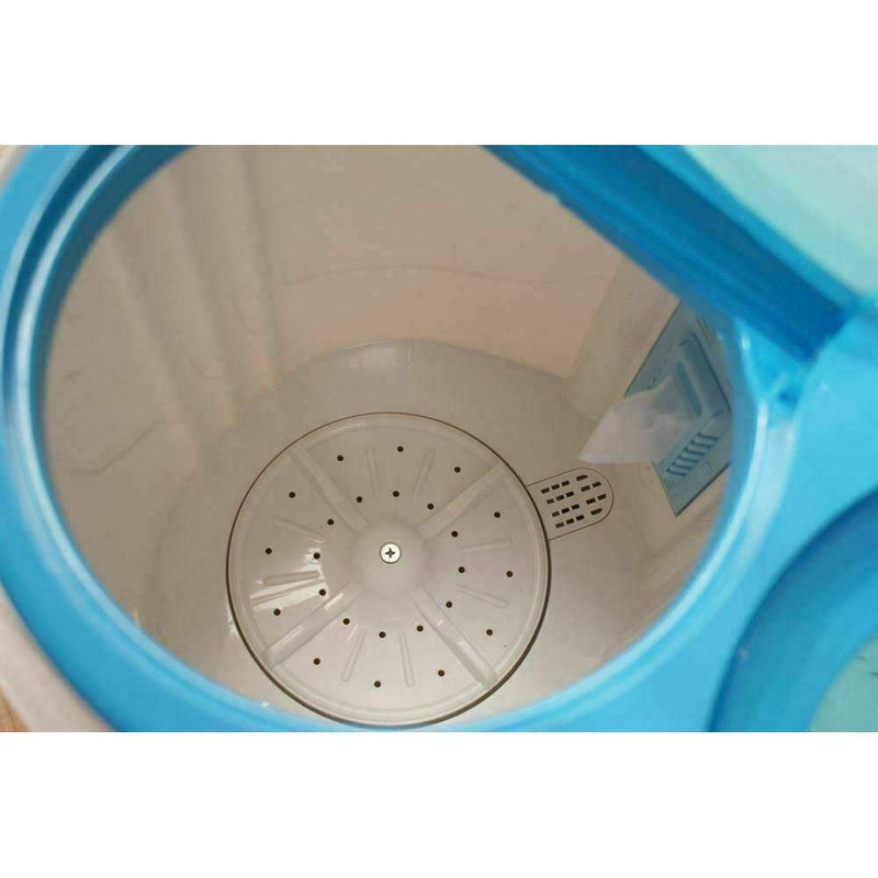 Portable Twin Tub Washing Machine Spin Dryer Camping Caravan Motorhome Student Leisurewize - Dynamic Drive