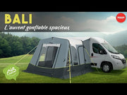 Trigano Bali M Inflatable Campervan Driveaway Air Awning 2.2m to 2.5m TRIGANO - Dynamic Drive