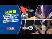 Sealey Nut Splitter Set 4pc AK85 Sealey - Dynamic Drive