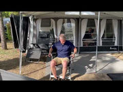 2 Isabella Loke High Back Camping Chair Isabella - Dynamic Drive