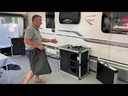 Isabella Double Cupboard Caravan Camping Storage Unit Isabella - Dynamic Drive