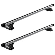 Thule ProBar Evo Roof Bars Aluminum fits Volkswagen Passat Variant Estate 2015- 5-dr with Flush Rails - Thule - NN4 Online
