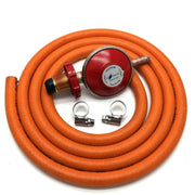 Propane Regulator Hand Wheel & Hose Clip Kit 2 Clips Caravan Gas Bottle Camping Crusader - Dynamic Drive