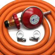 Propane Regulator Hand Wheel & Hose Clip Kit 2 Clips Caravan Gas Bottle Camping Crusader - Dynamic Drive