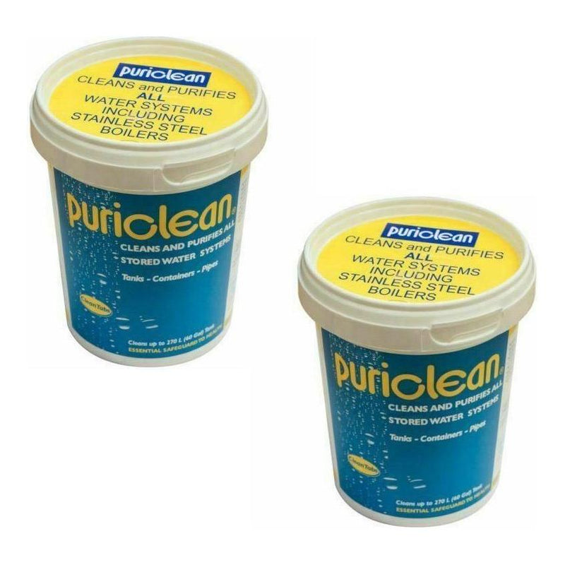 Puriclean 400G Water Purification Treatment Caravan Water System Cleaner 2 Pack Puriclean - Dynamic Drive