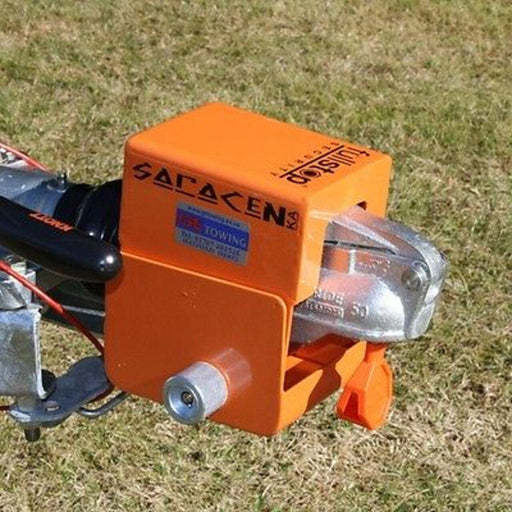 Purpleline Saracen High Security Hitch Lock - Fits Williams Trailers / Knott Purpleline - Dynamic Drive