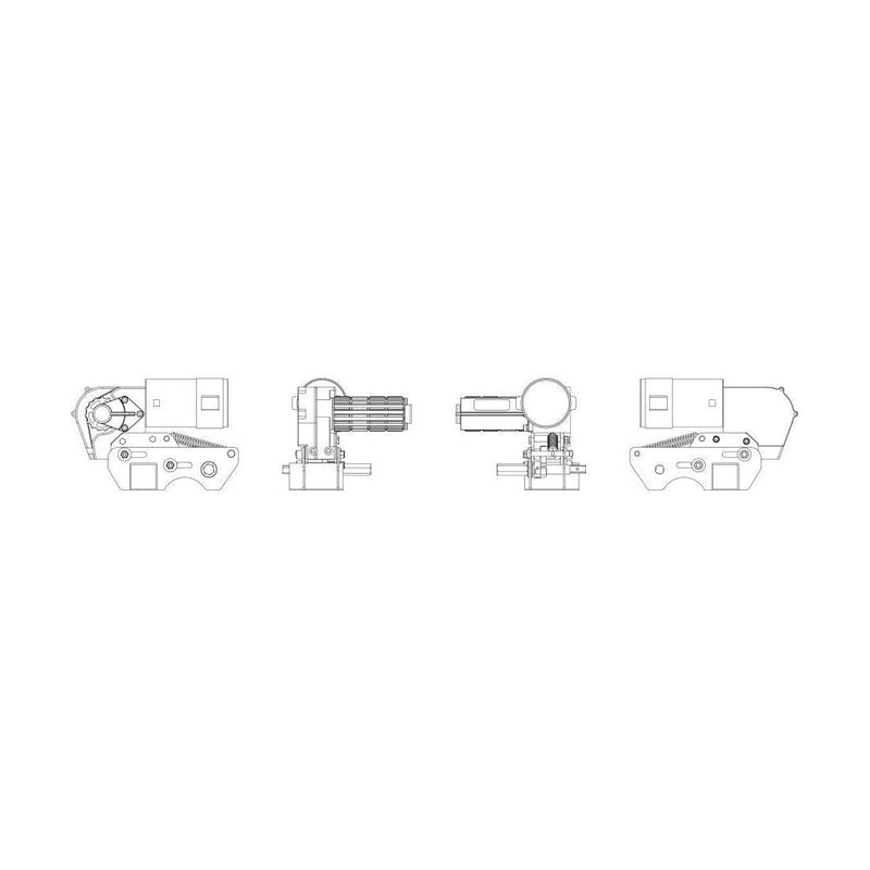Quattro Titanium motor Manual Engage caravan mover 2300kg EGO400 Quattro - Dynamic Drive