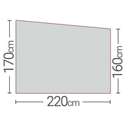 Quest Elite Premium Poled Westminster Awning Annexe for Kensington Quest - Dynamic Drive