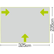 Quest Falcon 325 Super Lightweight Air Inflatable Caravan Porch Awning 2022 Quest - Dynamic Drive