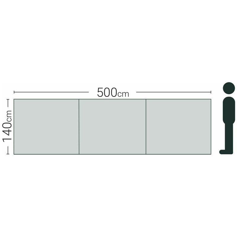 Quest Falcon 500 Windbreak Camping Fishing Caravan Portable 500 x 140cm A103 Quest - Dynamic Drive