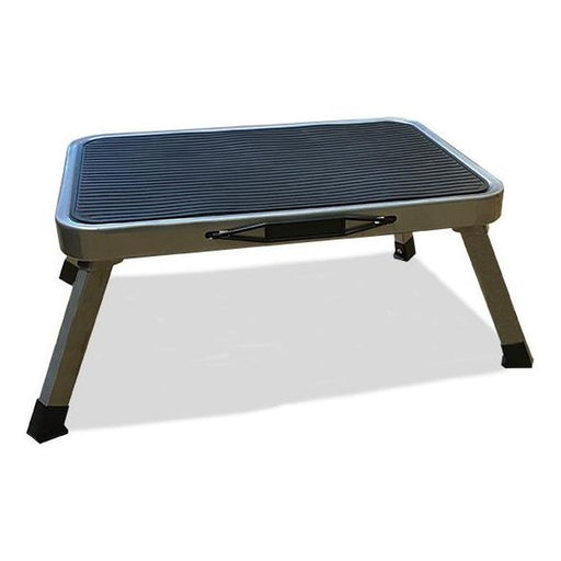 Quest Folding Single Step Steel Folding Caravan Motorhome Campervan Home 150KG Quest - UK Camping And Leisure