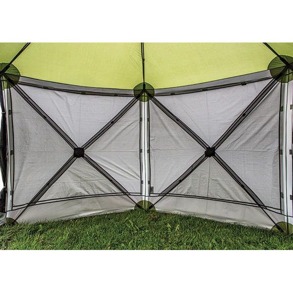 Quest Instant Spring Up Screen House 4 Gazebo Side Walls Blinds (1 Pair) Grey Quest - Dynamic Drive
