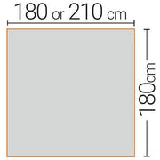 Quest Instant Spring Up Screen House 4 Gazebo Side Walls Blinds (1 Pair) Grey Quest - Dynamic Drive