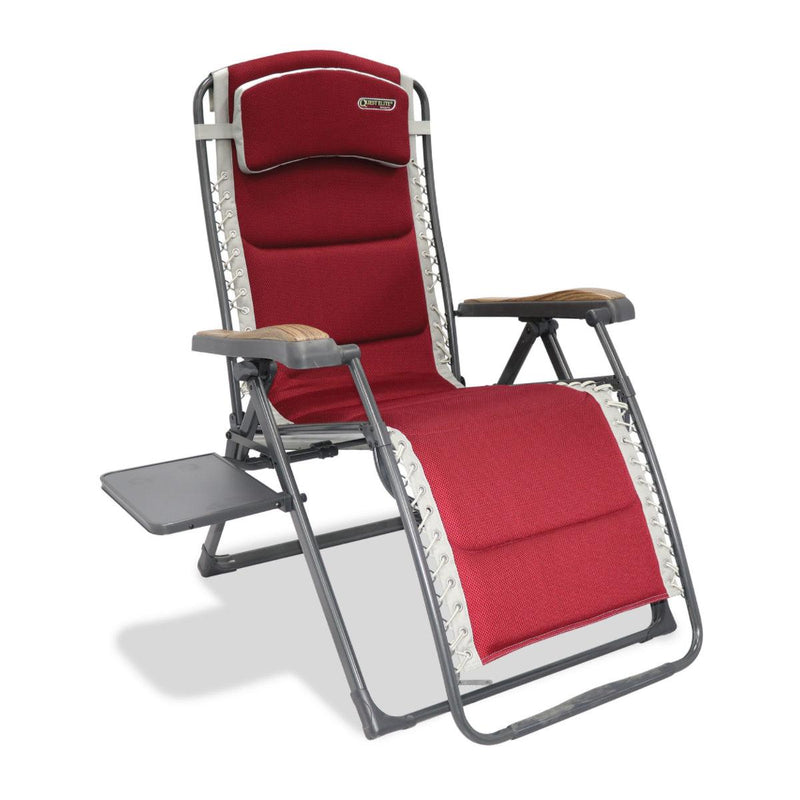 Quest Leisure Bordeaux Pro Relax XL Chair with Side Table Quest - Dynamic Drive
