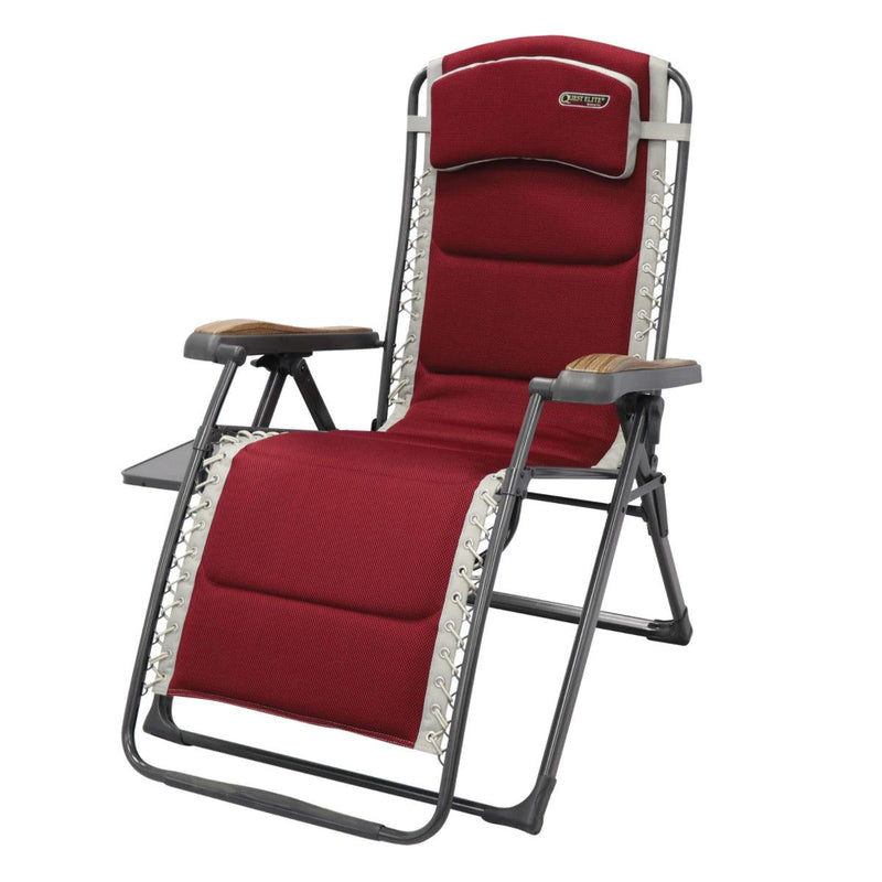 Quest Leisure Bordeaux Pro Relax XL Chair with Side Table Quest - Dynamic Drive