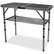 Quest Leisure SpeedFit Range Cleeve Lightweight Camping Table with Shelf 80x40cm Quest - Dynamic Drive