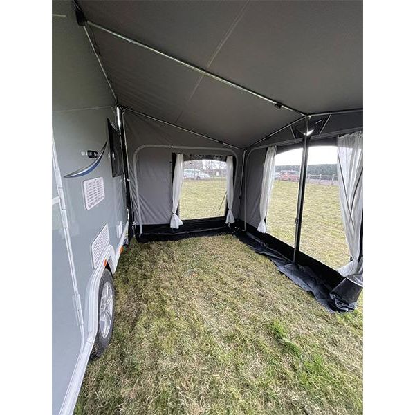 Quest Premium Steel Poled Kensington Caravan Porch Awning Any Season Quest - Dynamic Drive