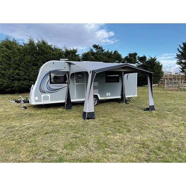 Quest Premium Steel Poled Kensington Caravan Porch Awning Any Season Quest - Dynamic Drive