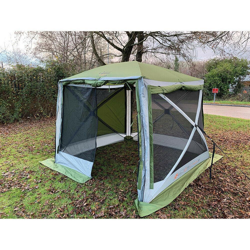 Quest Screen House 4 Pro 4 Quick Pitch Shelter Camping Garden Campervan Hot Tub Quest - Dynamic Drive