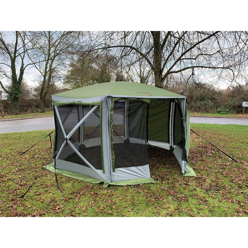 Quest Screen House 6 Pro Quick Pitch Camping Shelter Quest - Dynamic Drive