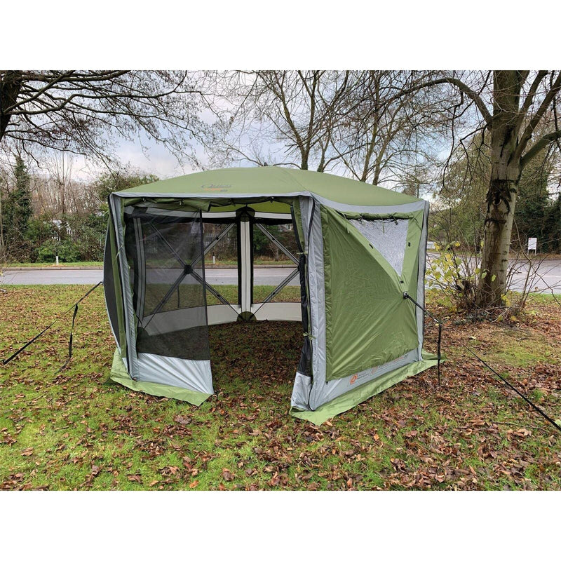Quest Screen House 6 Pro Quick Pitch Camping Shelter Quest - Dynamic Drive