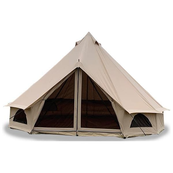 Quest Signature Glamping Classic Bell Tent 4M 6 Berth Quest - Dynamic Drive