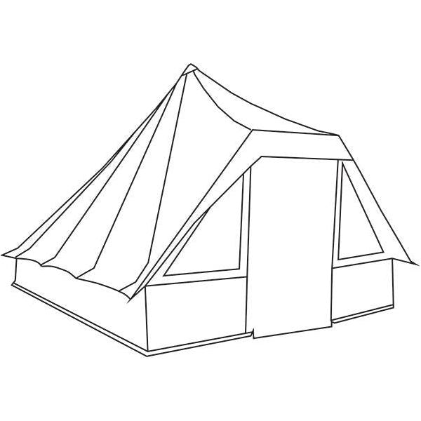 Quest Signature Gobi Glamping Bell Tent 4 Berth Quest - Dynamic Drive