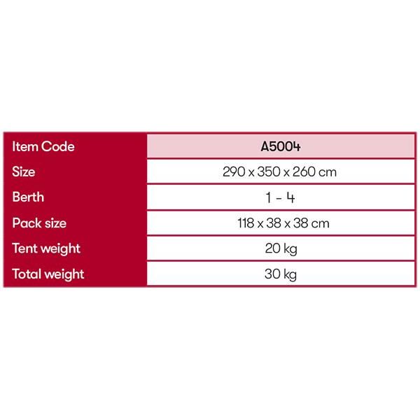 Quest Signature Gobi Glamping Bell Tent 4 Berth Quest - Dynamic Drive