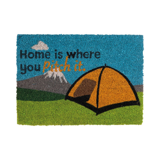 Quest Tent Door Mat Home Is Where You Pitch It Outdoor Heavy Duty Coir Quest - Dynamic Drive