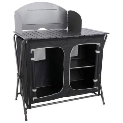 Royal Camping Easy Up Kitchen Storage Unit with Windshield Royal - Dynamic Drive