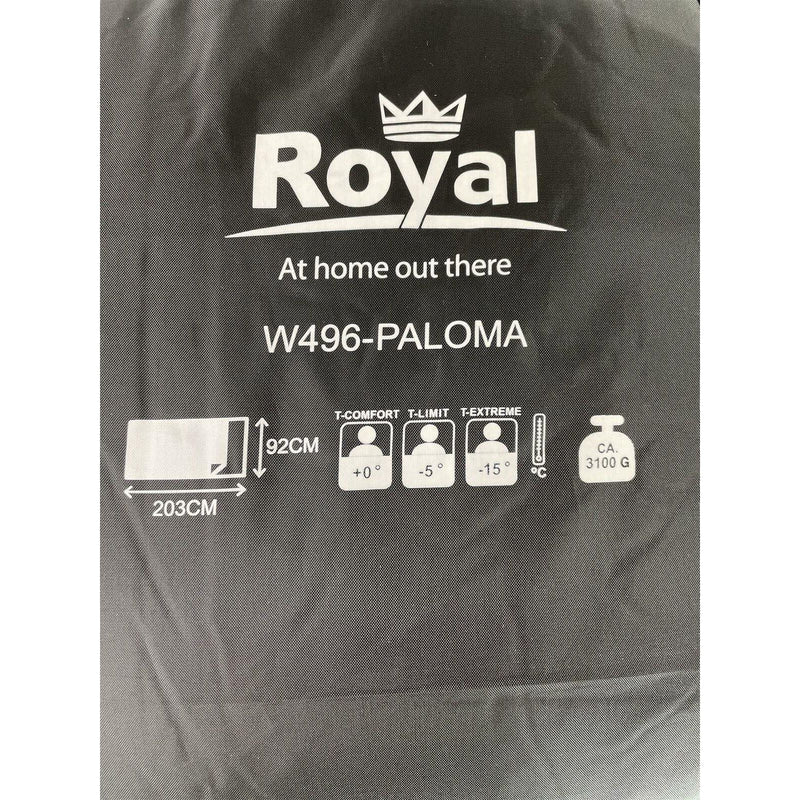 Royal Leisure Sleeping Bag Paloma Premium 65Oz Camping Outdoors Travel Home Royal - Dynamic Drive