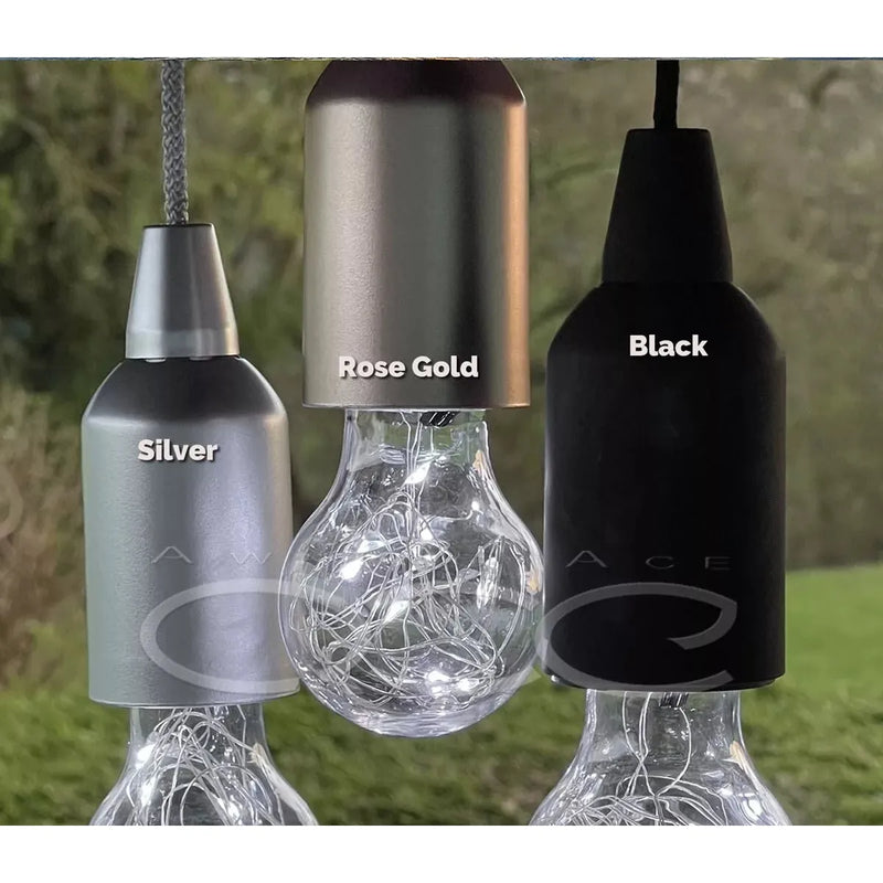 Camptech LED Hanging light - single pack Black Camptech - Dynamic Drive