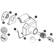 Saracen Gullwing AKS2004 / AKS3004 - Insurance Approved AlKo Caravan Hitch Lock Purpleline - Dynamic Drive