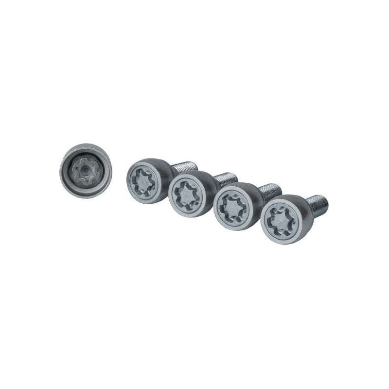SAS M12x1.5 Premium Locking Wheel Bolts – 4 Pack (Spherical Seat Bolts for Alloys) SAS - Dynamic Drive