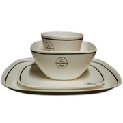 Olpro Signature Square Melamine Set (16 Piece) Olpro - Dynamic Drive
