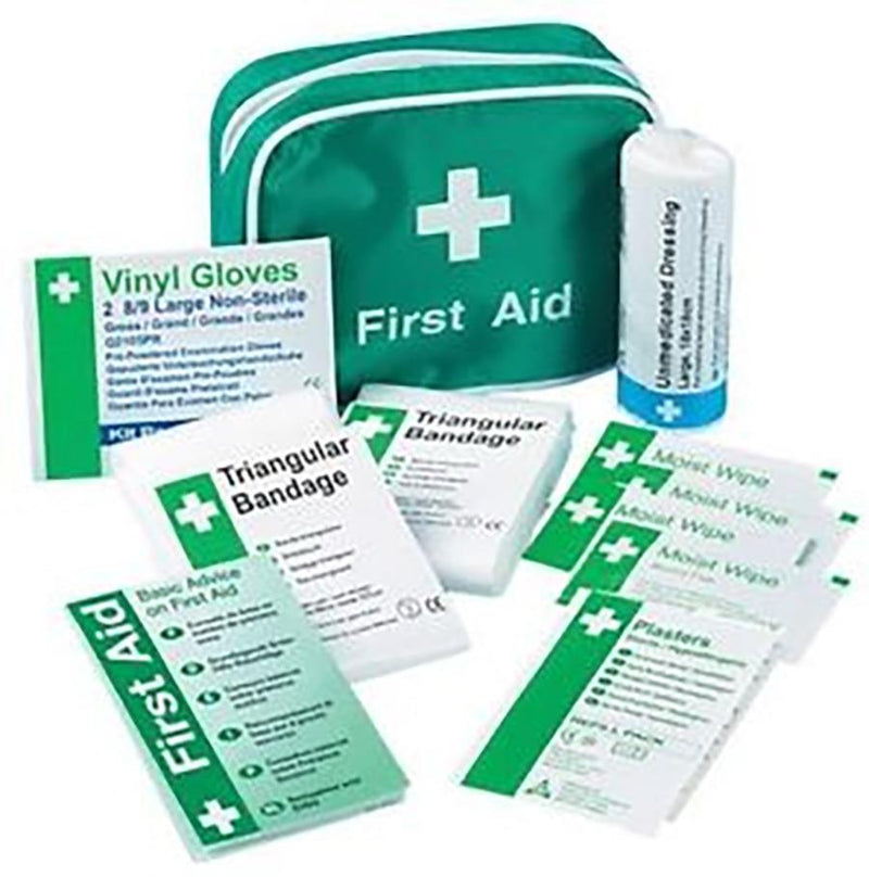 Small First Aid Emergency Kit Home Medical Camping Office Travel Car Taxi Van ukcampingandleisure - Dynamic Drive