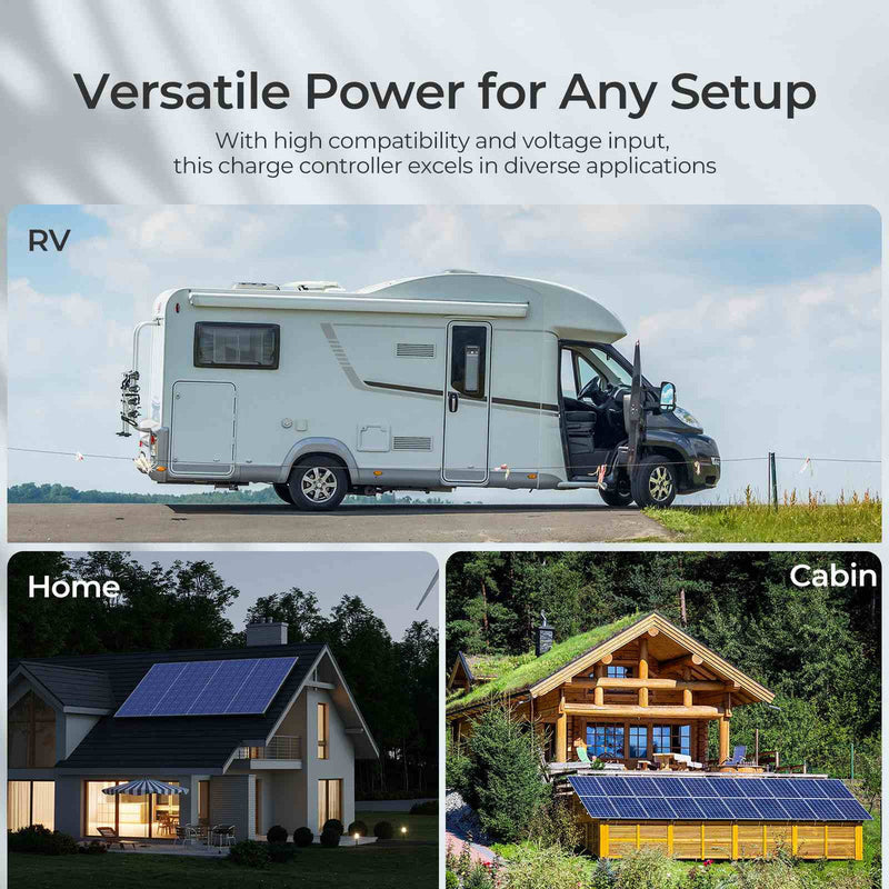 Renogy Rover Lite 12V/ 24V/ 36V/ 48V 60A MPPT Solar Charge Controller Dyna-mo Solar - Dynamic Drive