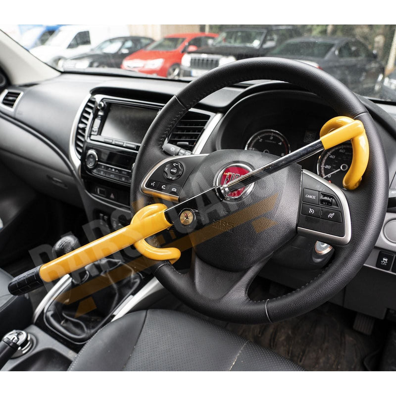 Streetwize Double Hook Steering Wheel Lock Keys Professinal Solution Anti Theft Streetwize - Dynamic Drive