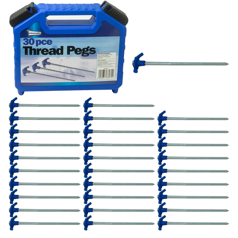 Streetwize Steel Screw Pegs Leisurewize - Dynamic Drive
