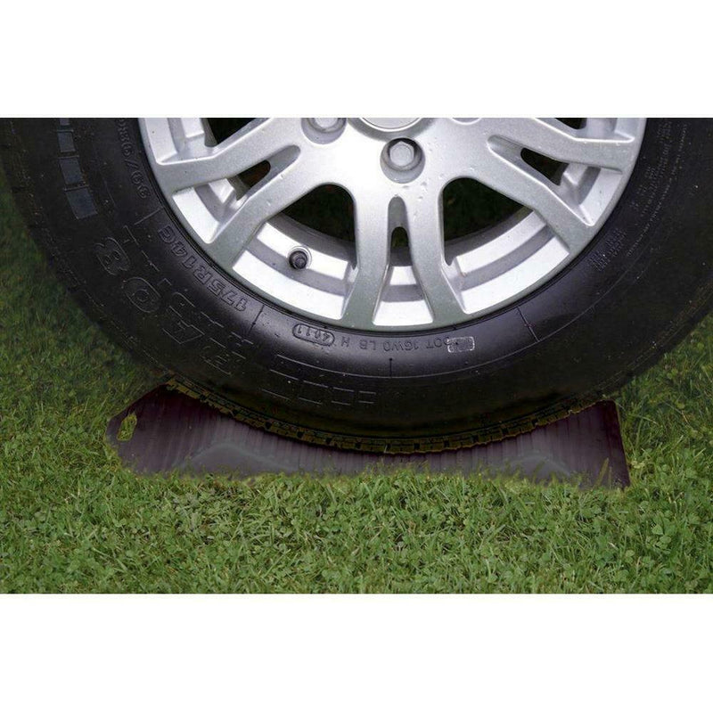 Streetwize Tyre Saver Wheel Chock Leveller Ramp x2 Leisurewize - Dynamic Drive