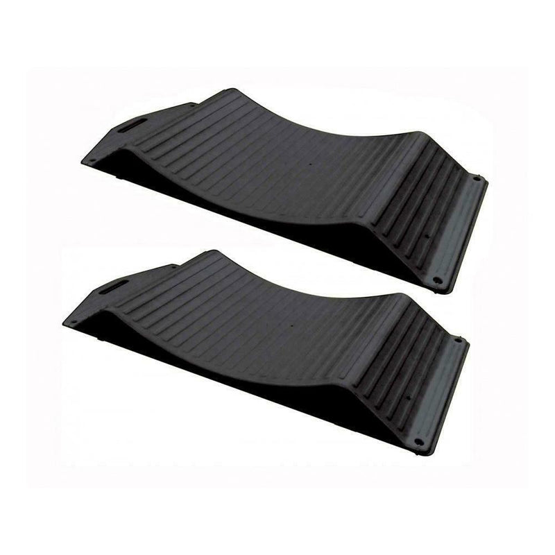 Streetwize Tyre Saver Wheel Chock Leveller Ramp x2 Leisurewize - Dynamic Drive