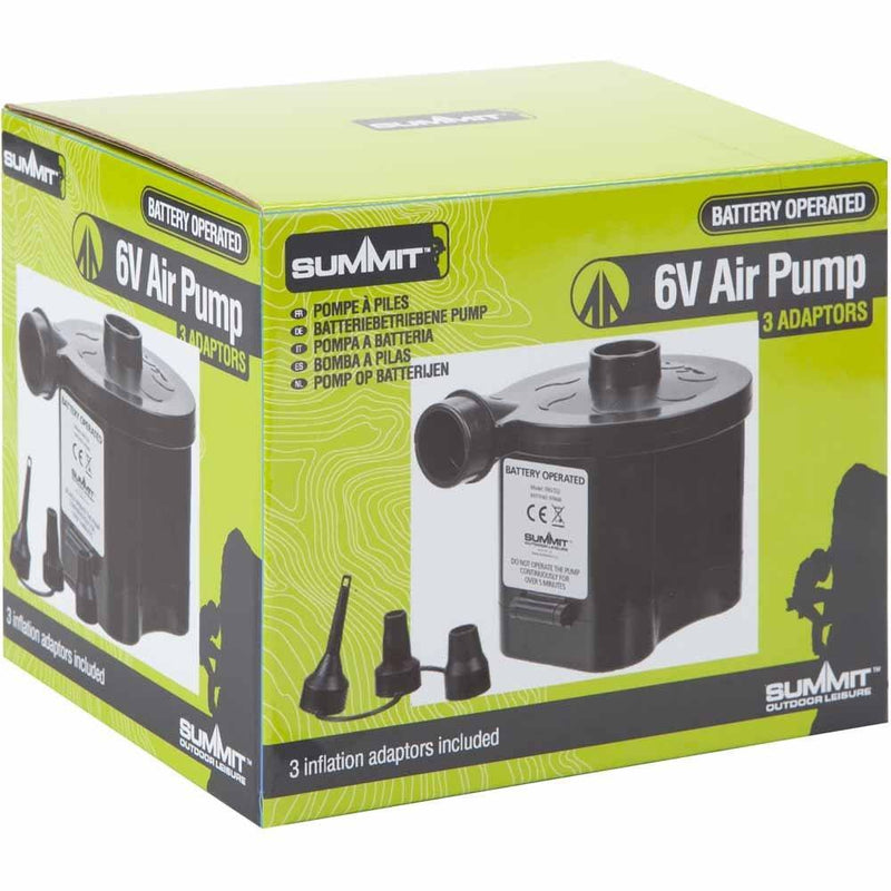 Summit Battery Powered Powerful Air Pump for Air Bed Mattress Inflatables Boat Summit - Dynamic Drive