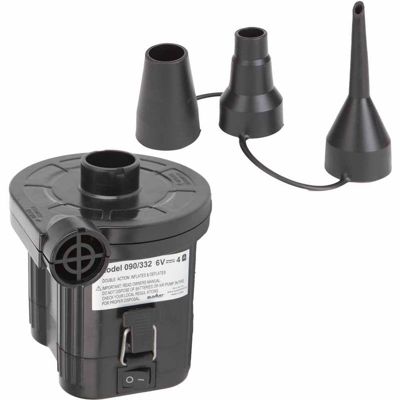Summit Battery Powered Powerful Air Pump for Air Bed Mattress Inflatables Boat Summit - Dynamic Drive