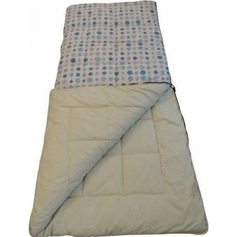SunnCamp Blue Baubles King Size Single Adult Sleeping Bag 450g/m2 SunnCamp - Dynamic Drive