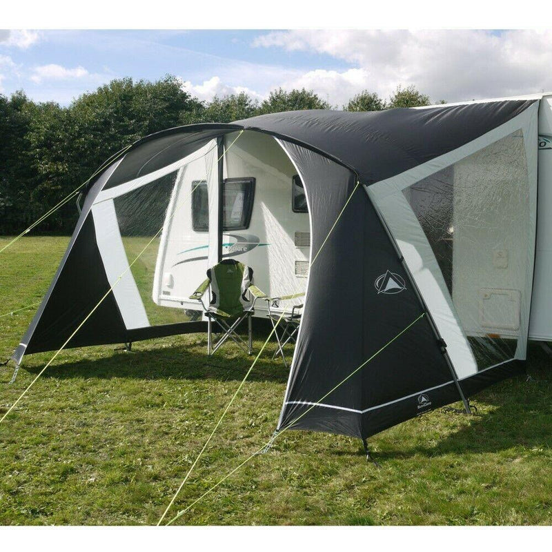 Sunncamp Swift 390 Caravan Sun Canopy Awning Open Porch Front SF8000 SunnCamp - Dynamic Drive