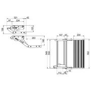 Thule 12V Electric V15 Dropdown Step 550 Motorhome Caravan Omnistep 309968 Thule - Dynamic Drive