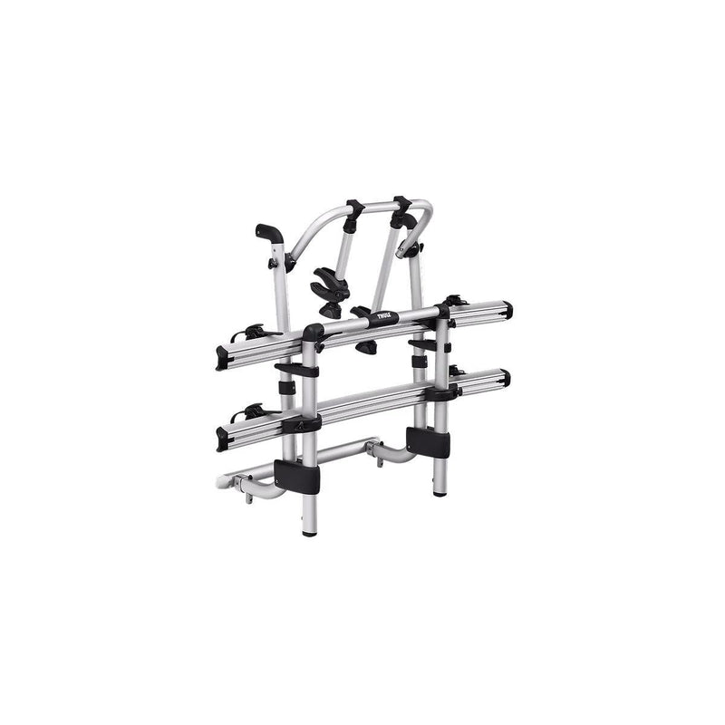 Thule Excellent Short motorhome and caravan bike rack anodised gray Thule - Bars 4 Cars