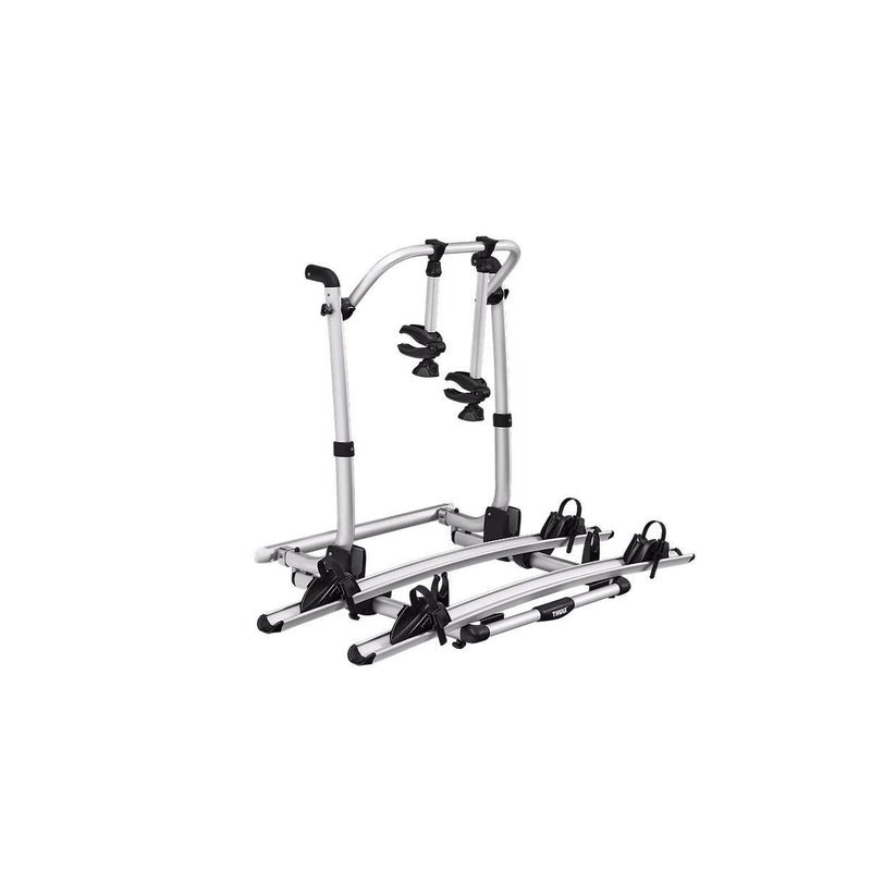 Thule Excellent Short motorhome and caravan bike rack anodised gray Thule - Bars 4 Cars
