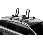 Thule Hull-a-Port Aero kayak carrier rack foldable j-style black Thule - Dynamic Drive