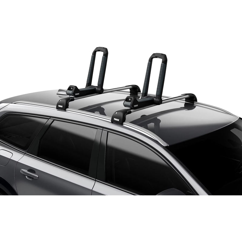 Thule Hull-a-Port Aero kayak carrier rack foldable j-style black Thule - Dynamic Drive